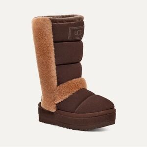 Classic Chillapeak Tall Uggs - Burnt Cedar - Women’s Size 8